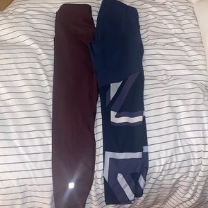 Sweaty Betty Leggings burgundy only